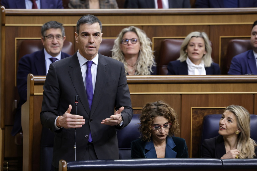 Spanish government's question time session at Parliament in Madrid