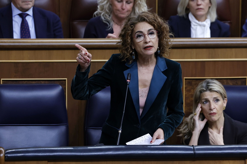 Spanish government's question time session at Parliament in Madrid