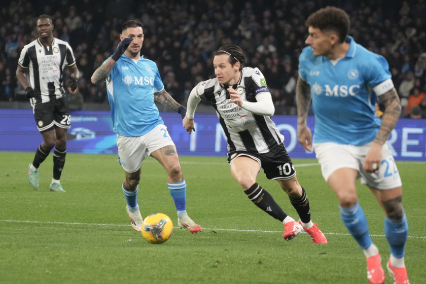 Italy soccer: Serie A , SSC Napoli vs Udinese Calcio