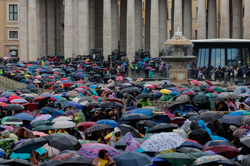 Il Papa ai pellegrini di Napoli, ho sentito il vostro sostegno