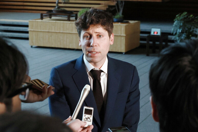 OpenAI CEO Sam Altman in Japan © ANSA/EPA