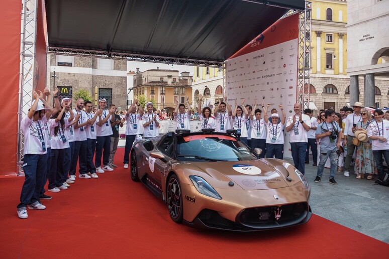 Alla 1000 Miglia si sperimenta la guida autonoma © ANSA/Web