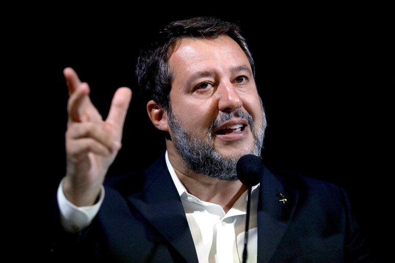 Il ministro Salvini - RIPRODUZIONE RISERVATA