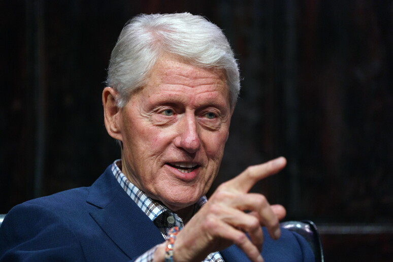 L 'ex presidente Usa Bill Clinton © ANSA/EPA