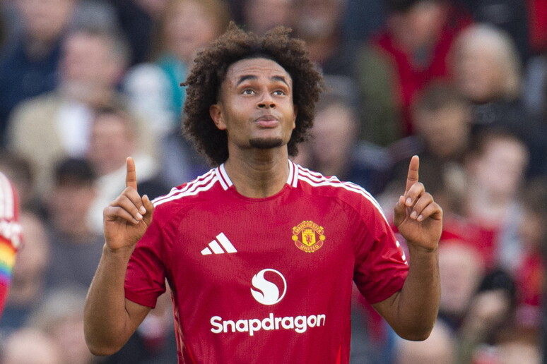 Joshua Zirkzee del Manchester United © ANSA/EPA