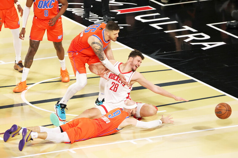 NBA Cup Semi-Finals - Oklahoma City Thunder vs Houston Rockets © ANSA/EPA