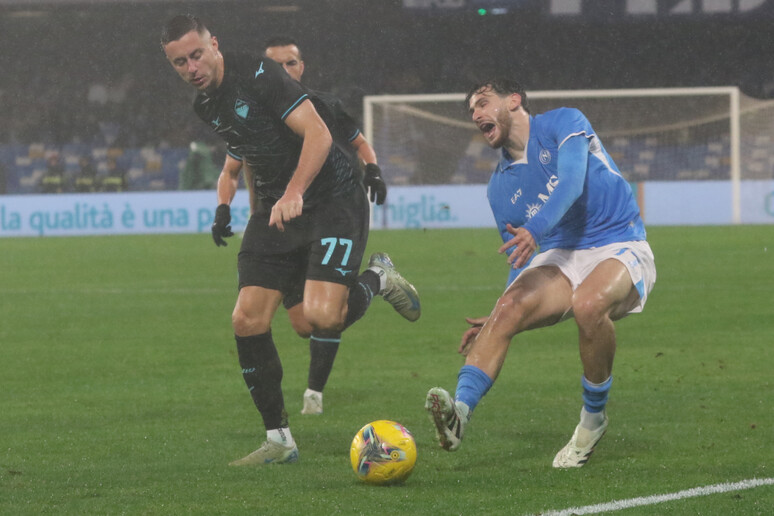 Calcio: Napoli-Lazio 0-1 - RIPRODUZIONE RISERVATA