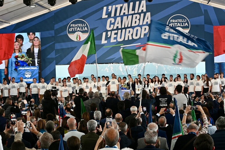 Fratelli d 'Italia si classifica primo tra i conservatori europei, superando il PiS polacco - RIPRODUZIONE RISERVATA