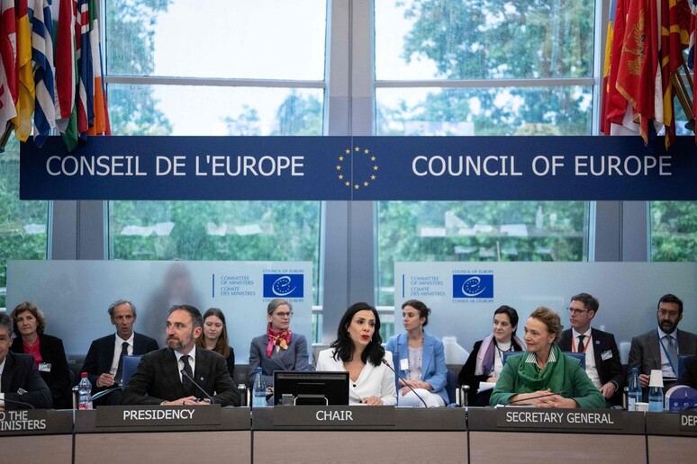 Il Consiglio d 'Europa (foto d 'archivio) © ANSA/AFP