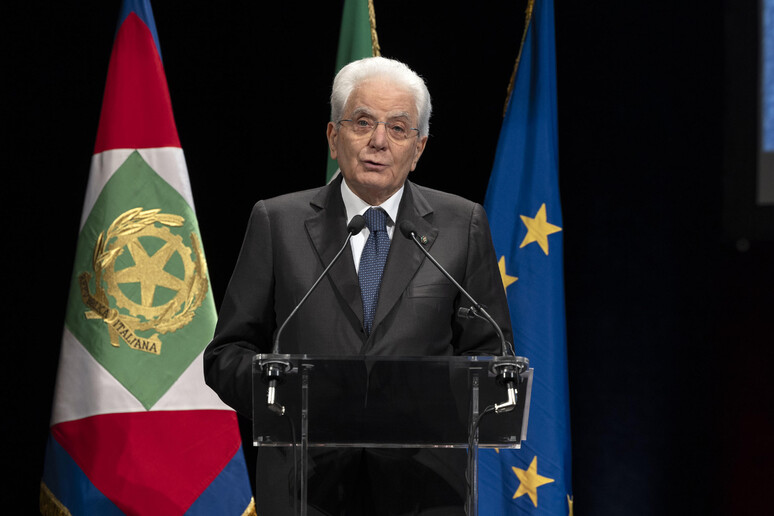 Il presidente della Repubblica Sergio Mattarella - RIPRODUZIONE RISERVATA