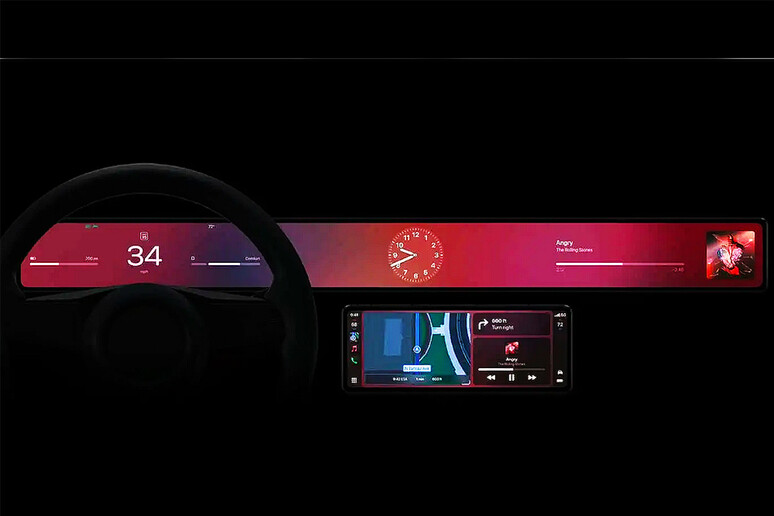 Nuova generazione Apple CarPlay in arrivo i display dedicati - RIPRODUZIONE RISERVATA