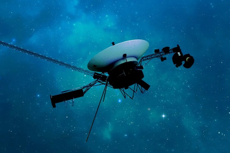 Rappresentazione artistica della sonda Voyager 1 (fonte: NASA/JPL-Caltech) - RIPRODUZIONE RISERVATA