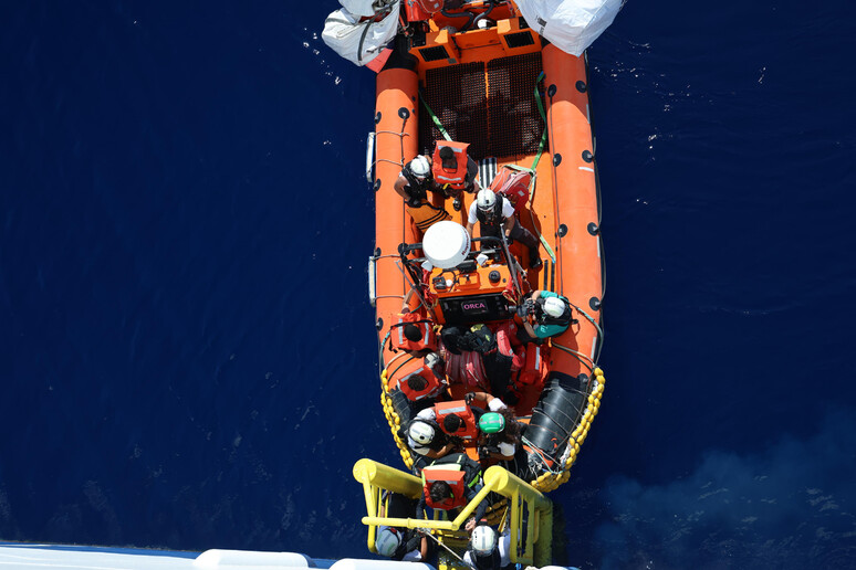 In Grecia emerge un nuovo partito anti-migranti alle Europee © ANSA/Frederic Seguin/MSF