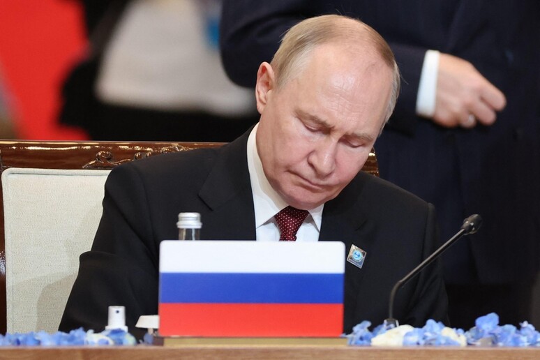 Il presidente russo Putin © ANSA/AFP