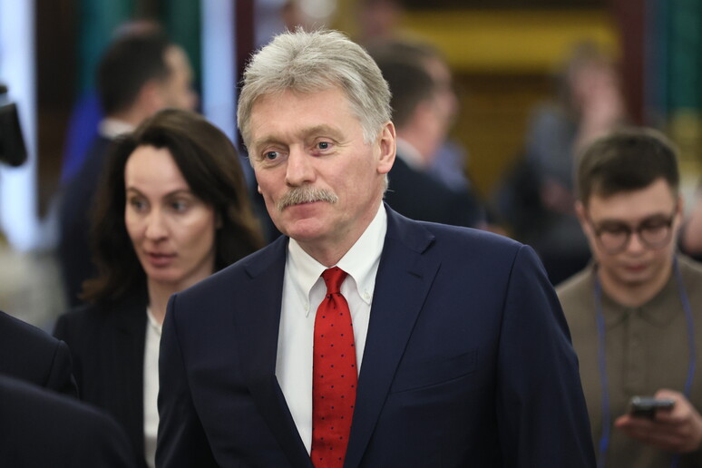 Kremlin spokesman Dmitry Peskov - RIPRODUZIONE RISERVATA