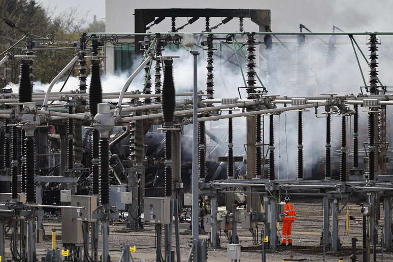 North Hyde Electricity Substation © ANSA/EPA