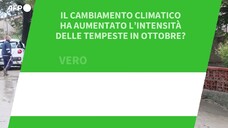 Il cambiamento climatico ha aumentato l'intensita' delle tempeste in ottobre?