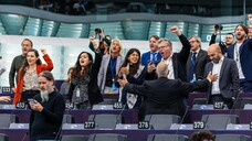 European Parliament session in Strasbourg